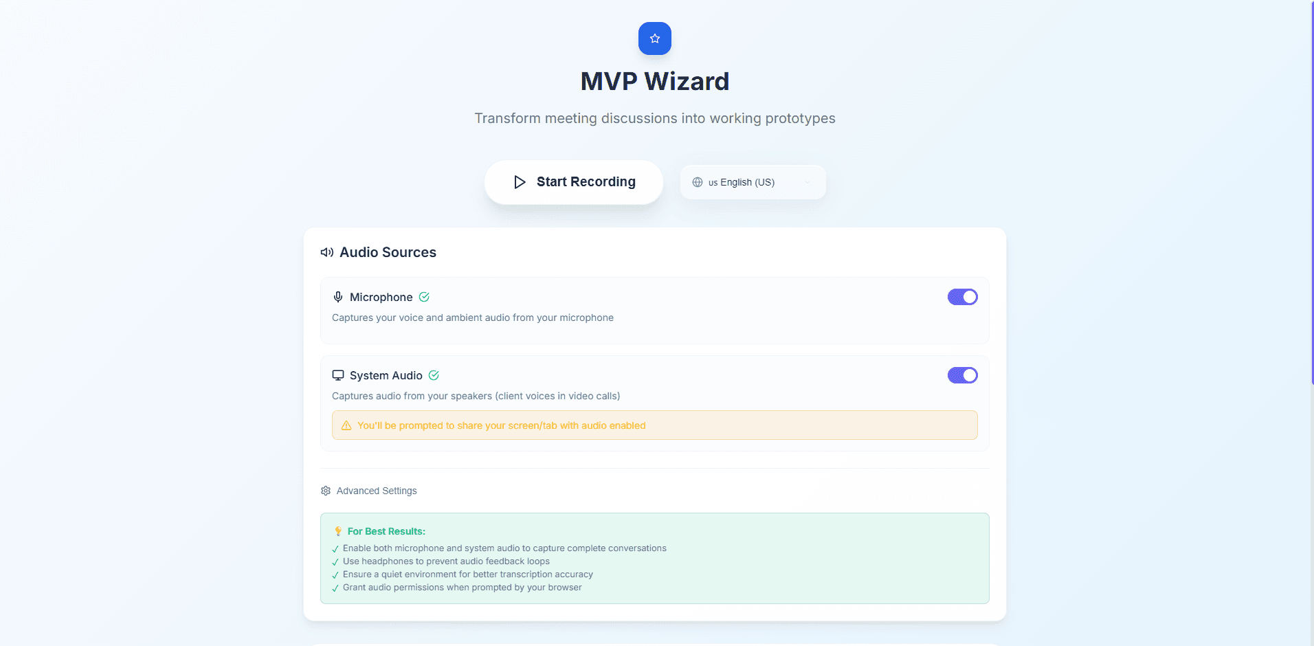 MVP Wizard